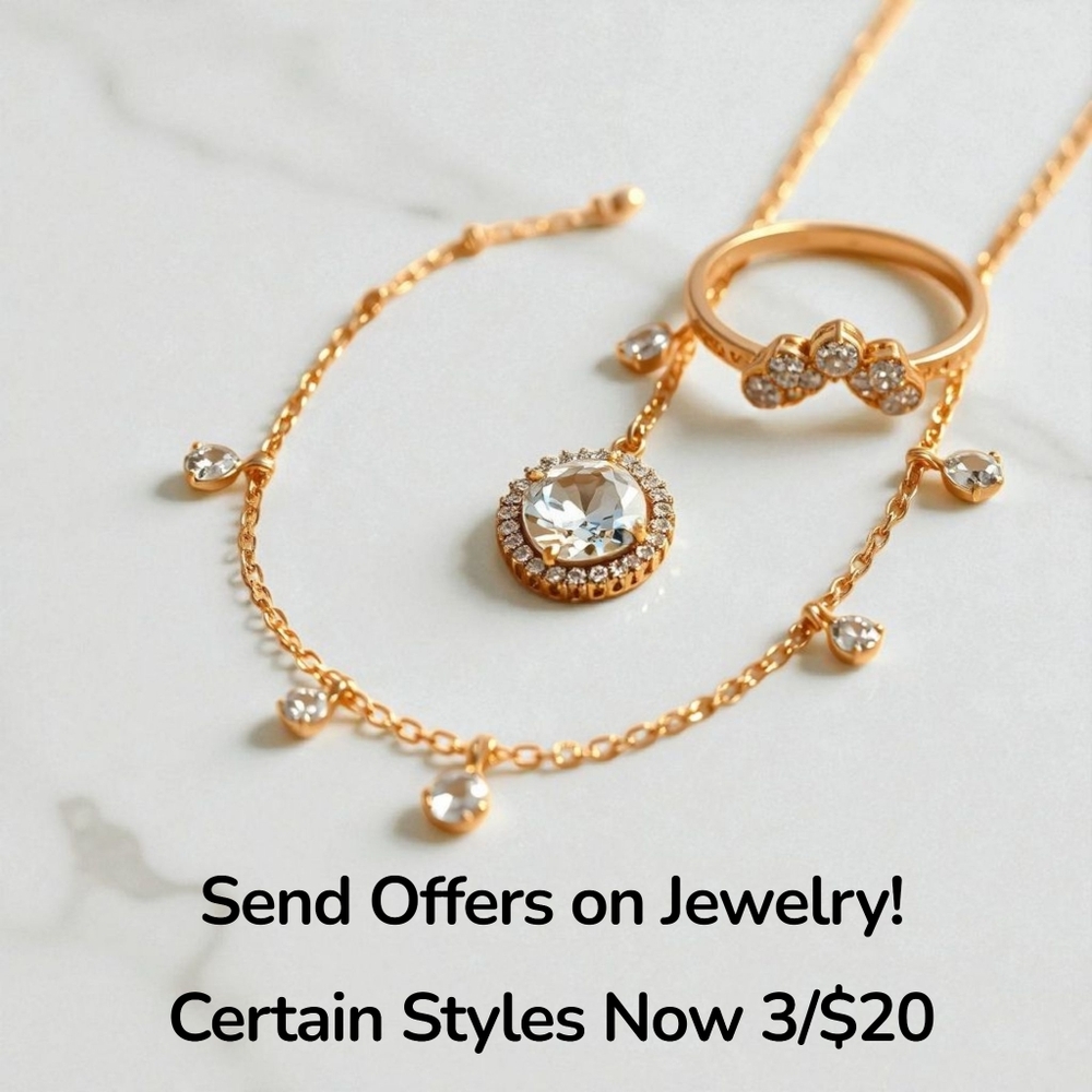 Offers On JEWELRY In My Closet RINGS & Pendants  3/$20, Bracelets 2/$32